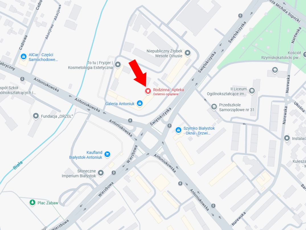 Szczepienia w Białymstoku - Galeria Antoniuk